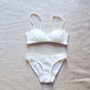 Brand new white lingerie set